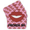 Lips (Pucker Up) Coaster Set - MAIN IMAGE