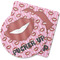 Lips (Pucker Up) Rubber Backed Coaster