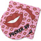 Lips (Pucker Up) Rubber Backed Coaster