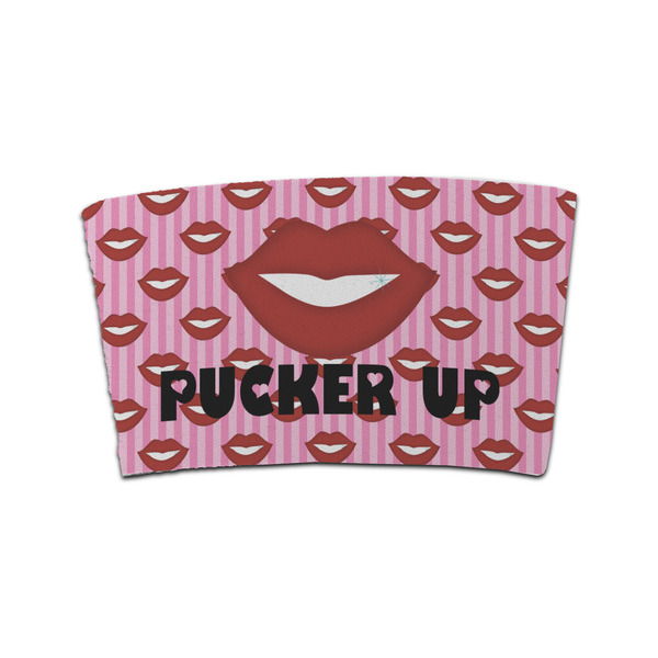 Custom Lips (Pucker Up) Coffee Cup Sleeve