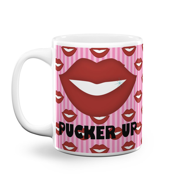 Custom Lips (Pucker Up) Coffee Mug