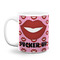 Lips (Pucker Up) Coffee Mug - 11 oz - White