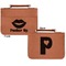 Lips (Pucker Up) Cognac Leatherette Bible Covers - Large Double Sided Apvl