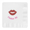 Lips (Pucker Up) Embossed Decorative Napkins