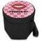 Lips (Pucker Up)  Collapsible Personalized Cooler & Seat (Closed)