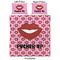 Lips (Pucker Up) Comforter Set - Queen - Approval