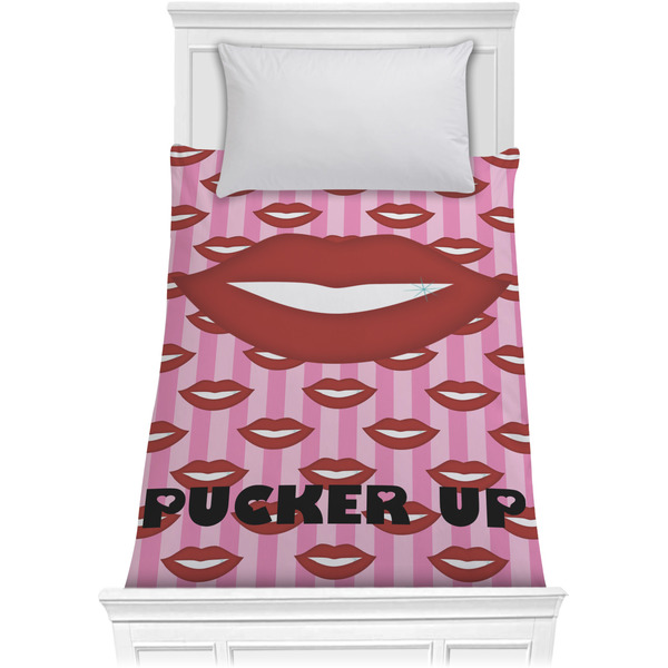 Lips (Pucker Up) Comforter (Twin)