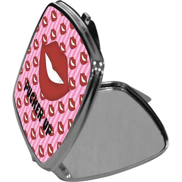Lips (Pucker Up)  Compact Mirror (Side View)