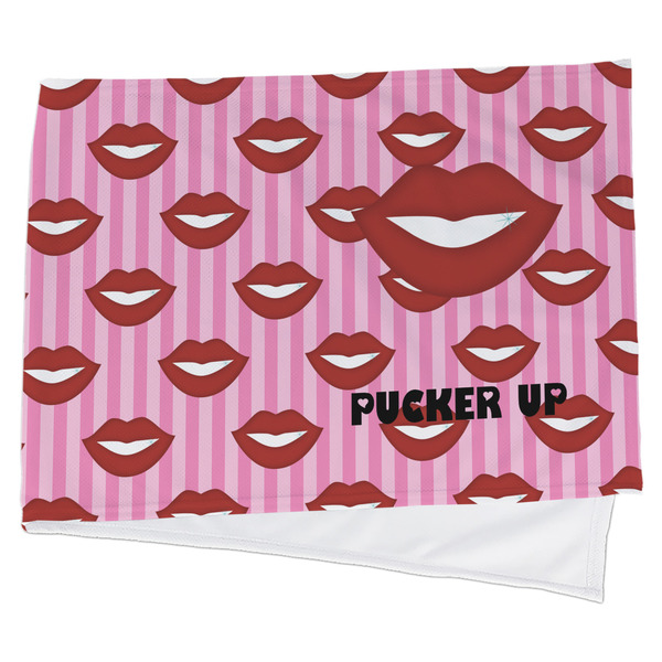 Custom Lips (Pucker Up) Cooling Towel