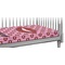 Lips (Pucker Up) Crib 45 degree angle - Fitted Sheet