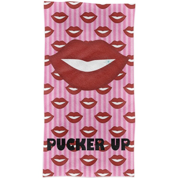 Lips (Pucker Up) Crib Comforter/Quilt - Apvl