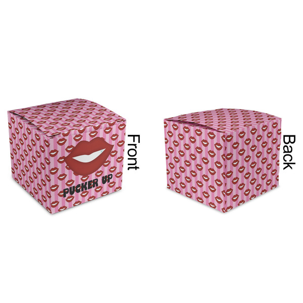 Lips (Pucker Up) Cubic Gift Box - Approval