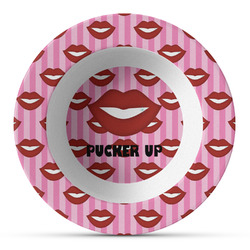 Lips (Pucker Up) Plastic Bowl - Microwave Safe - Composite Polymer