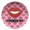 Lips (Pucker Up) DecoPlate Oven and Microwave Safe Plate - Main