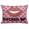 Lips (Pucker Up) Decorative Baby Pillow - Apvl