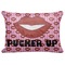 Lips (Pucker Up) Decorative Baby Pillowcase - 16"x12"