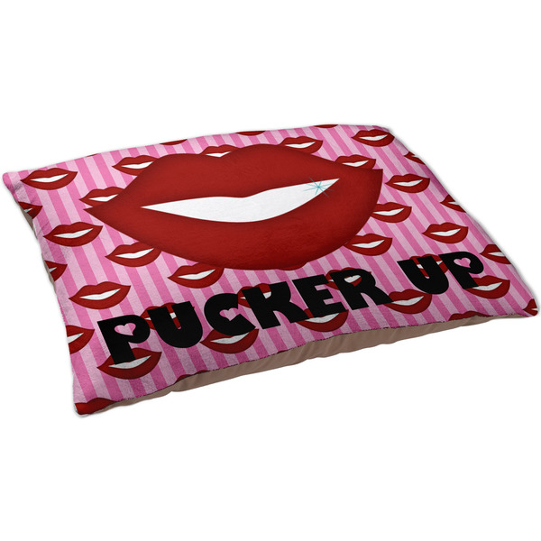 Lips (Pucker Up) Dog Bed - Large