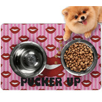 Lips (Pucker Up) Dog Food Mat - Small