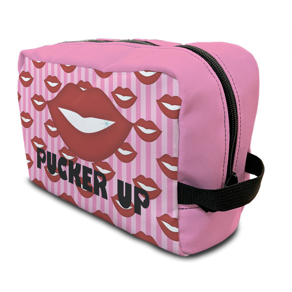 Custom Lips (Pucker Up) Toiletry Bag / Dopp Kit