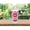 Lips (Pucker Up) Double Wall Tumbler with Straw Lifestyle