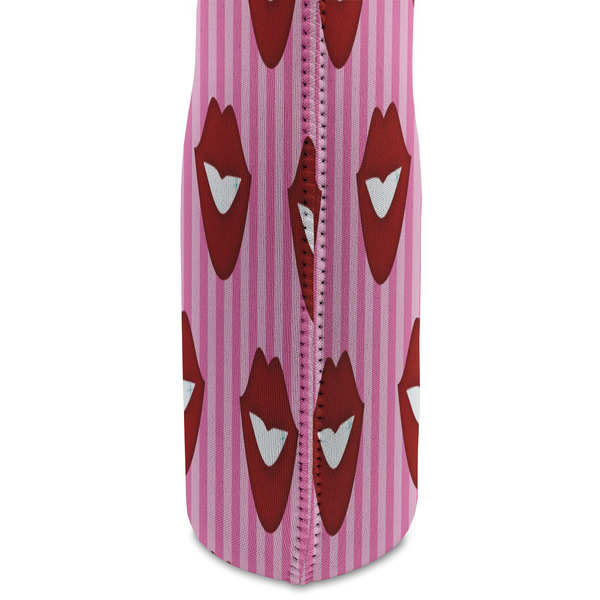 Lips (Pucker Up) Double Wine Tote - DETAIL 2 (new)