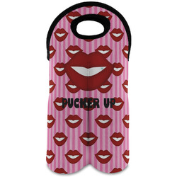 Lips (Pucker Up) Wine Tote Bag (2 Bottles)