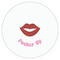 Lips (Pucker Up) Drink Topper - Large - Single