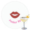 Lips (Pucker Up) Drink Topper - XLarge - Single with Drink