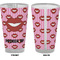 Lips (Pucker Up) Pint Glass - Full Color - Front & Back Views