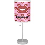 Lips (Pucker Up) 7" Drum Lamp with Shade Polyester
