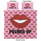 Lips (Pucker Up) Duvet Cover Set - King - Approval