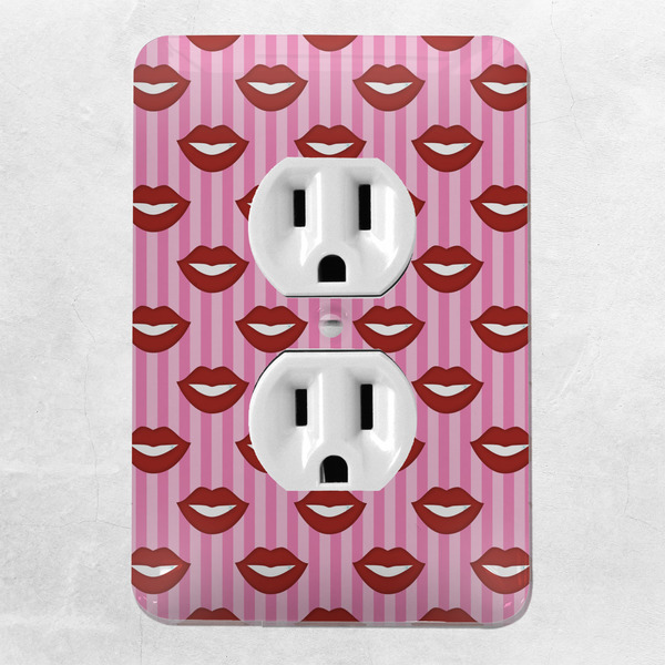 Lips (Pucker Up) Electric Outlet Plate - LIFESTYLE