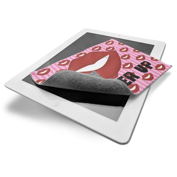 Lips (Pucker Up) Electronic Screen Wipe - iPad