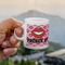 Lips (Pucker Up) Espresso Cup - 3oz LIFESTYLE (new hand)