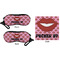 Lips (Pucker Up)  Eyeglass Case & Cloth (Approval)
