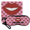 Lips (Pucker Up)  Eyeglass Case & Cloth Set
