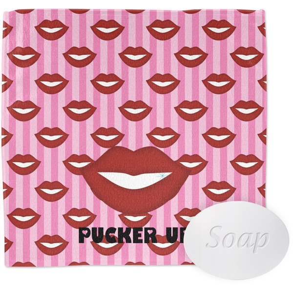 Custom Lips (Pucker Up) Washcloth