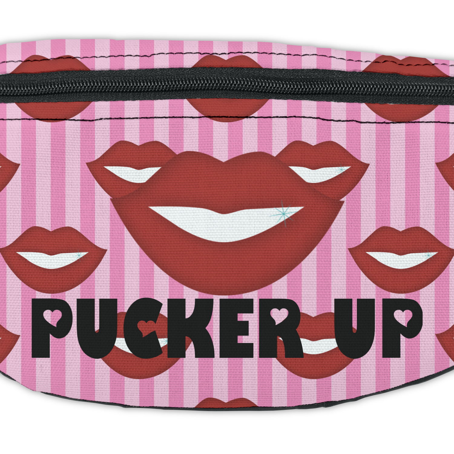 Custom Lips (Pucker Up) Fanny Pack - Classic Style