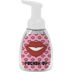 Lips (Pucker Up) Foam Soap Bottle - White