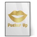 Lips (Pucker Up) Foil Print