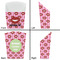 Lips (Pucker Up) French Fry Favor Box - Front & Back View