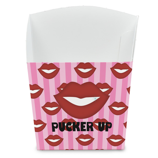 Custom Lips (Pucker Up) French Fry Favor Boxes
