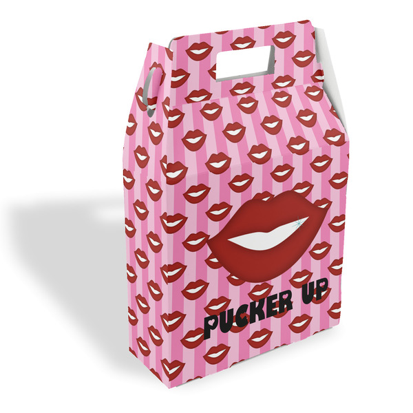 Custom Lips (Pucker Up) Gable Favor Box