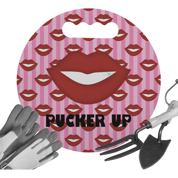Custom Lips (Pucker Up) Gardening Knee Cushion