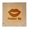 Lips (Pucker Up) Genuine Leather Valet Trays - FRONT