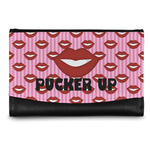 Lips (Pucker Up) Genuine Leather Women's Wallet - Small