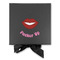 Lips (Pucker Up) Gift Boxes with Magnetic Lid - Black - Approval