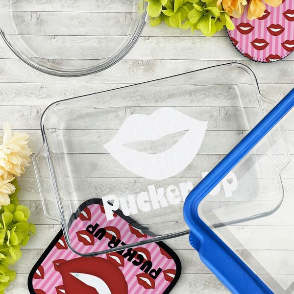 Lips (Pucker Up) Glass Baking Dish - LIFESTYLE (13x9)