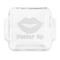 Lips (Pucker Up) Glass Cake Dish - APPROVAL (8x8)