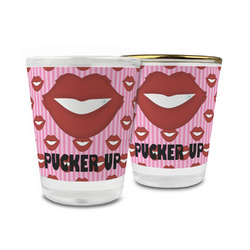 Lips (Pucker Up) Glass Shot Glass - 1.5 oz